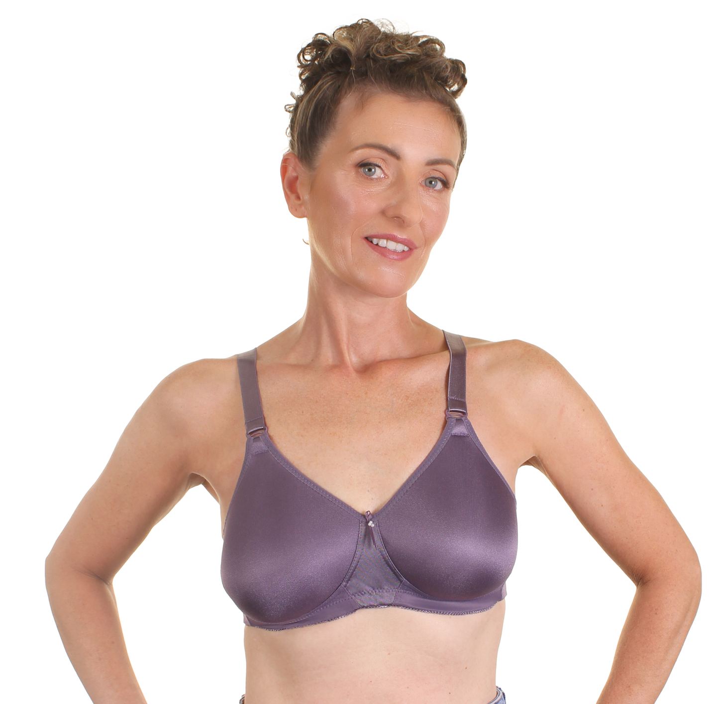 Trulife 4013 Alexandra Embossed Bra - Amethyst