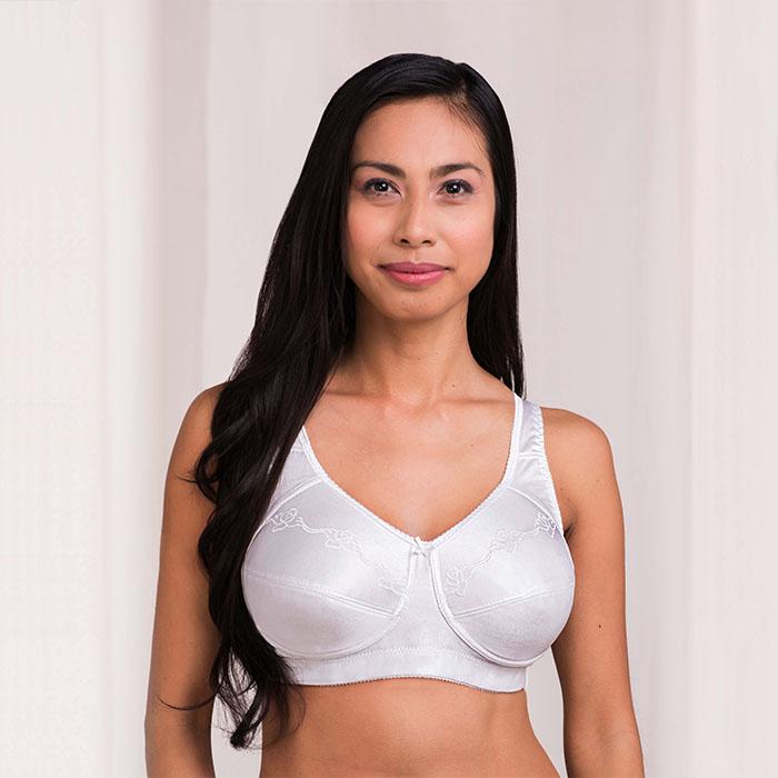 Trulife 420 Kate Support Bra - White