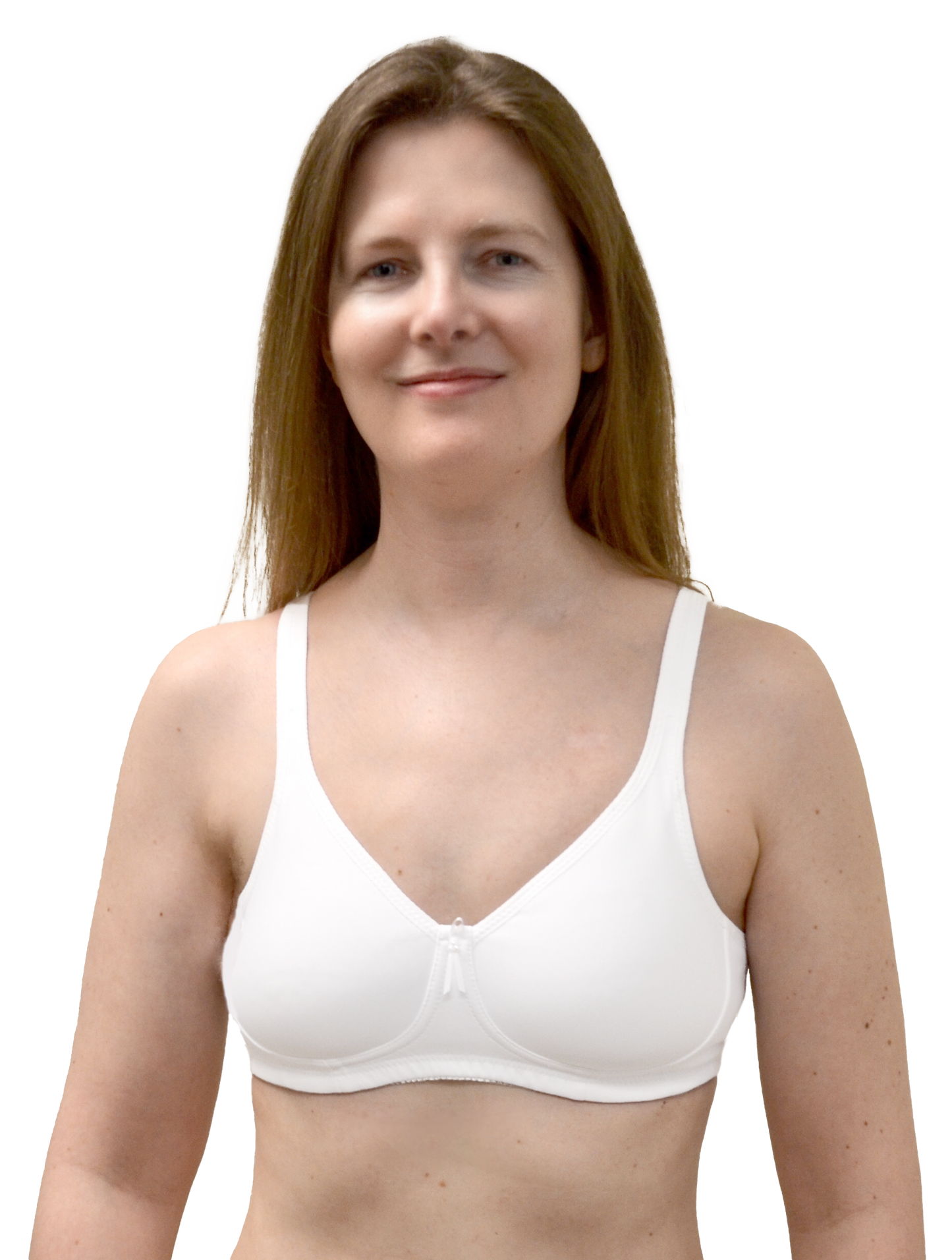 Trulife 4030 Emily Wire-Free Bra - White