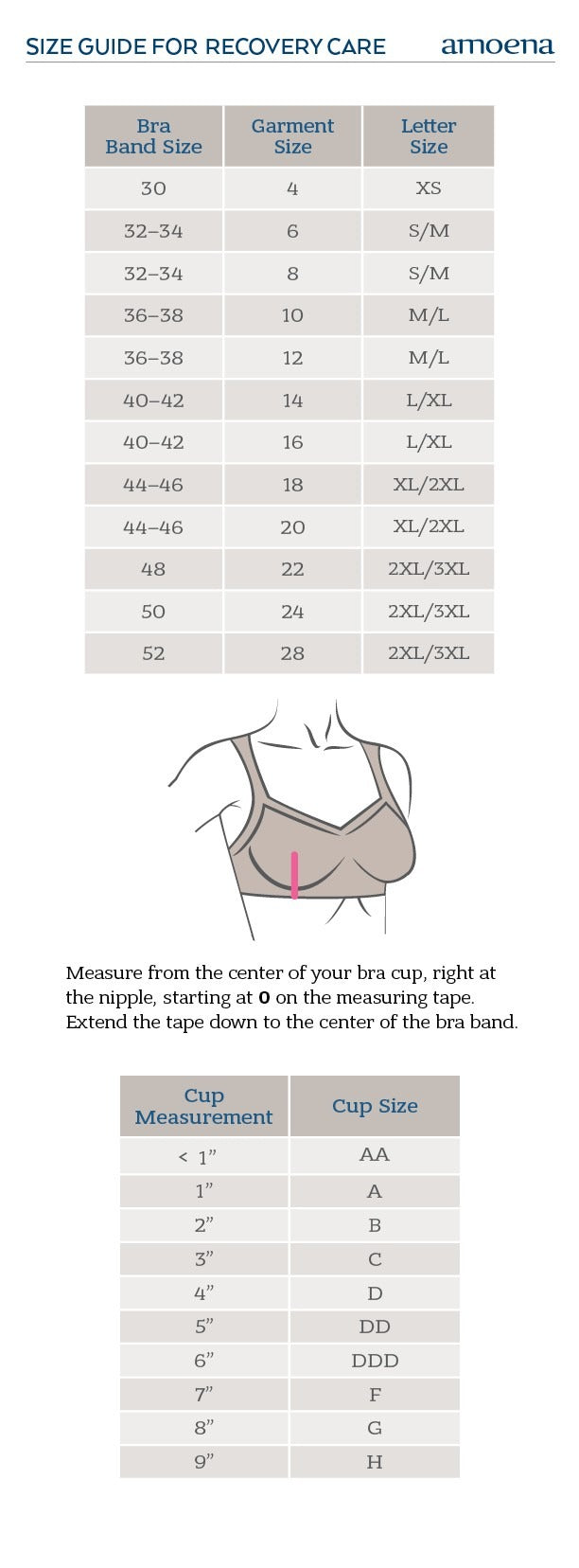 Leyla Post-Surgical Compression Bra