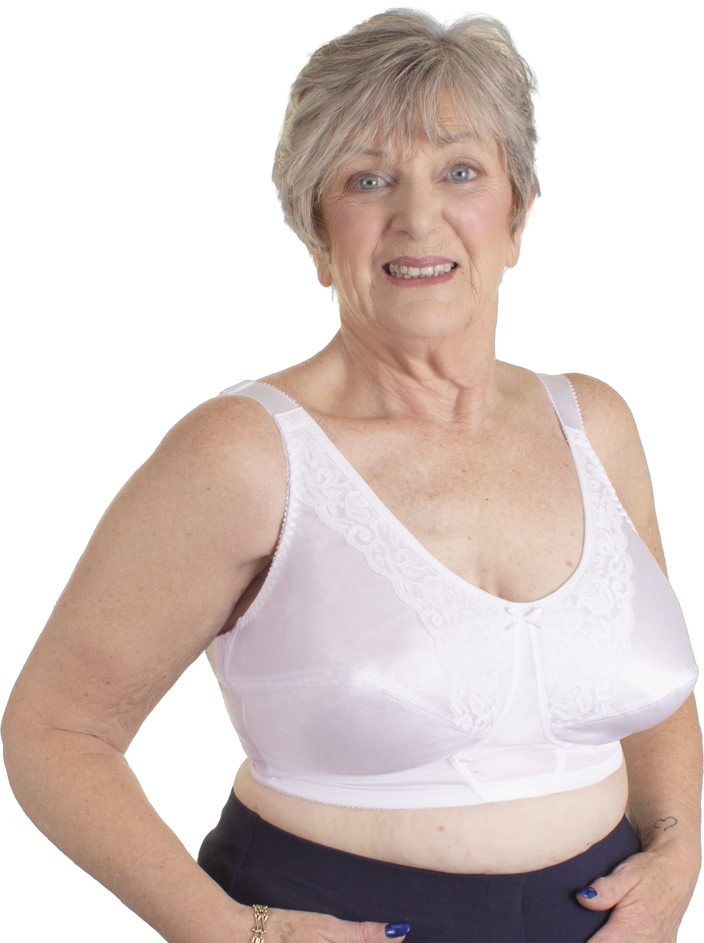 Trulife 190 Irene Soft Cup Bra - White