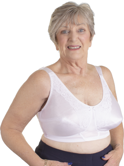 Trulife 190 Irene Soft Cup Bra - White