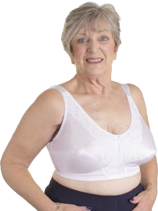 Trulife 190 Irene Soft Cup Bra - White