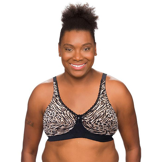 Trulife 210 Barbara Lace Bra - Exotic Black