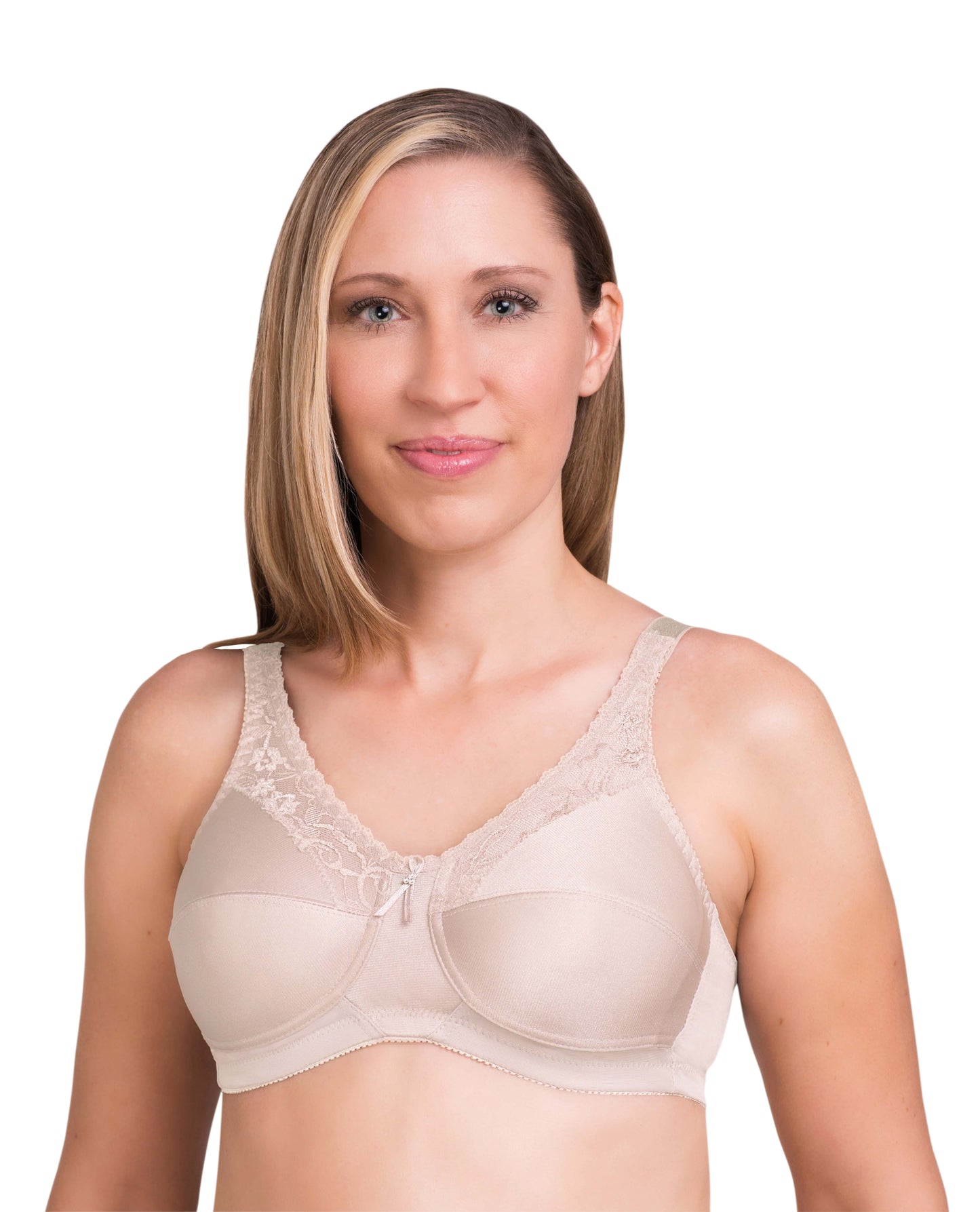 Trulife 210 Barbara Lace Bra - Nude