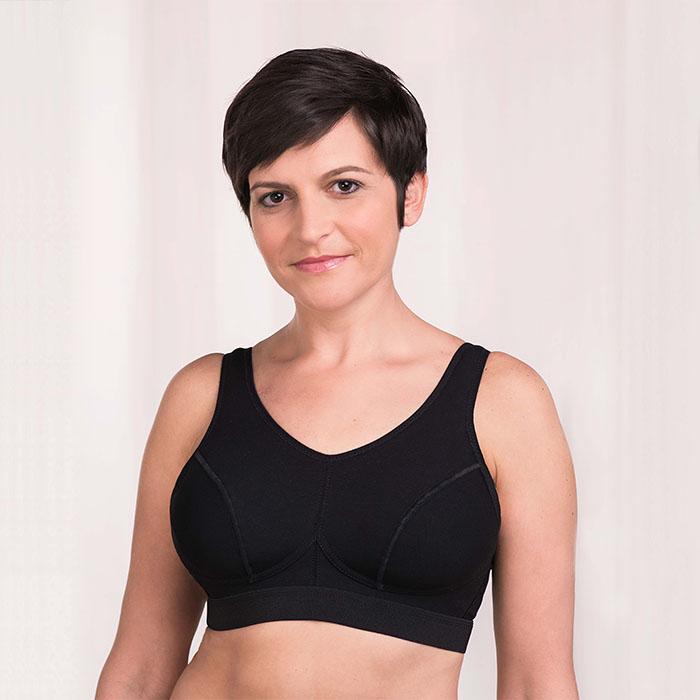 Trulife 330 Sophia Mastectomy Bra - Black