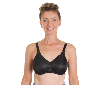 Trulife 4013 Alexandra Embossed Bra - Black