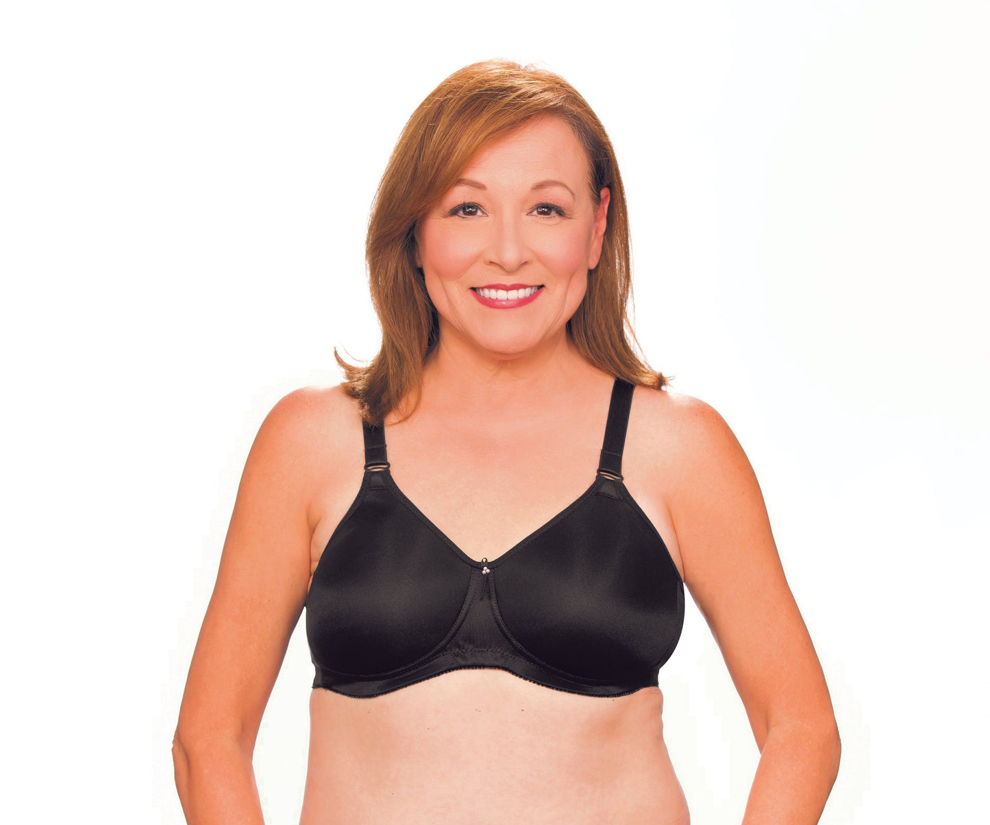 Trulife 4013 Alexandra Embossed Bra - Black