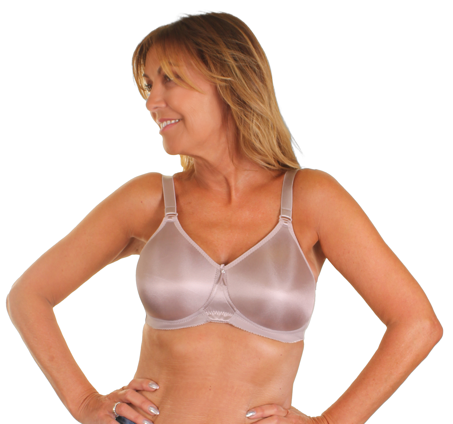 Trulife 4013 Alexandra Embossed Bra - Sandstone
