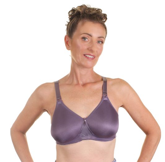 Trulife 4013 Alexandra Embossed Bra - Amethyst