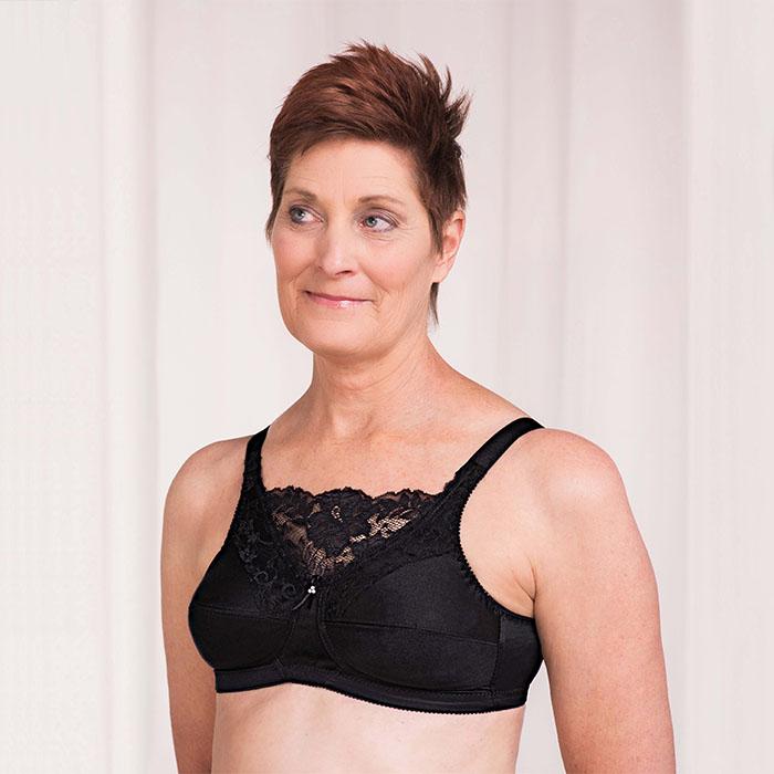 Trulife 4019 Jessica Seamless Bra - Black