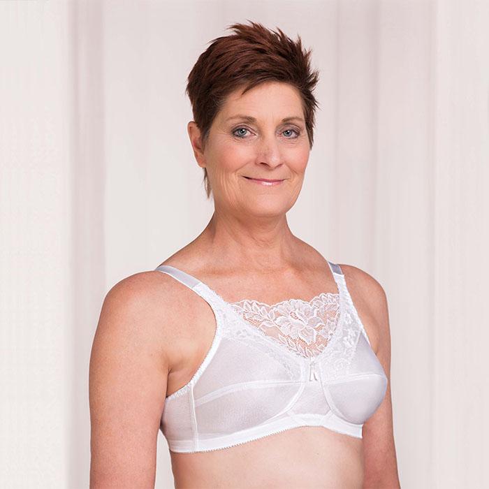 Trulife 4019 Jessica Seamless Bra - White