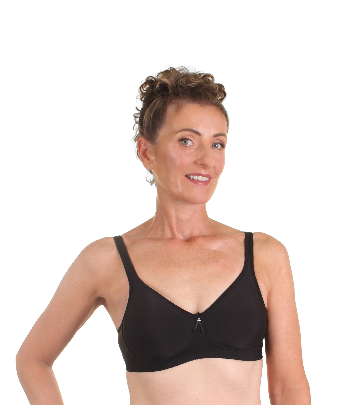 Trulife 4030 Emily Wire-Free Bra - Black
