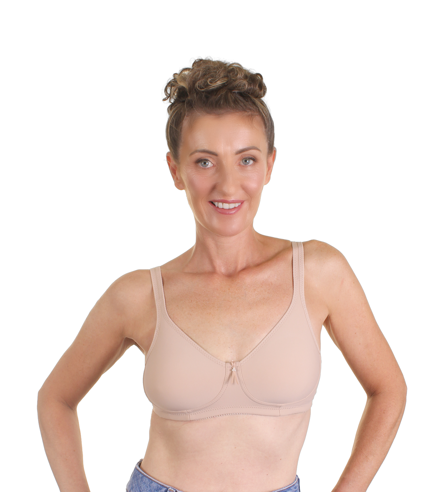 Trulife 4030 Emily Wire-Free Bra - Latte