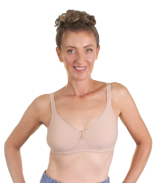 Trulife 4030 Emily Wire-Free Bra - Latte