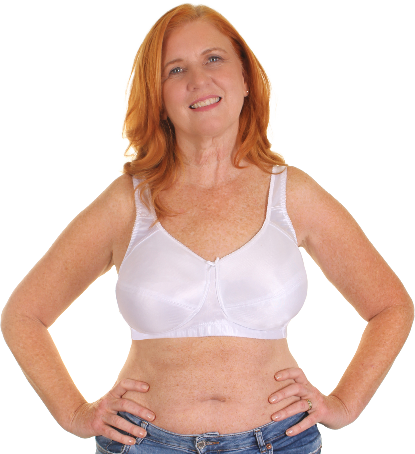 Trulife 420 Kate Support Bra - White
