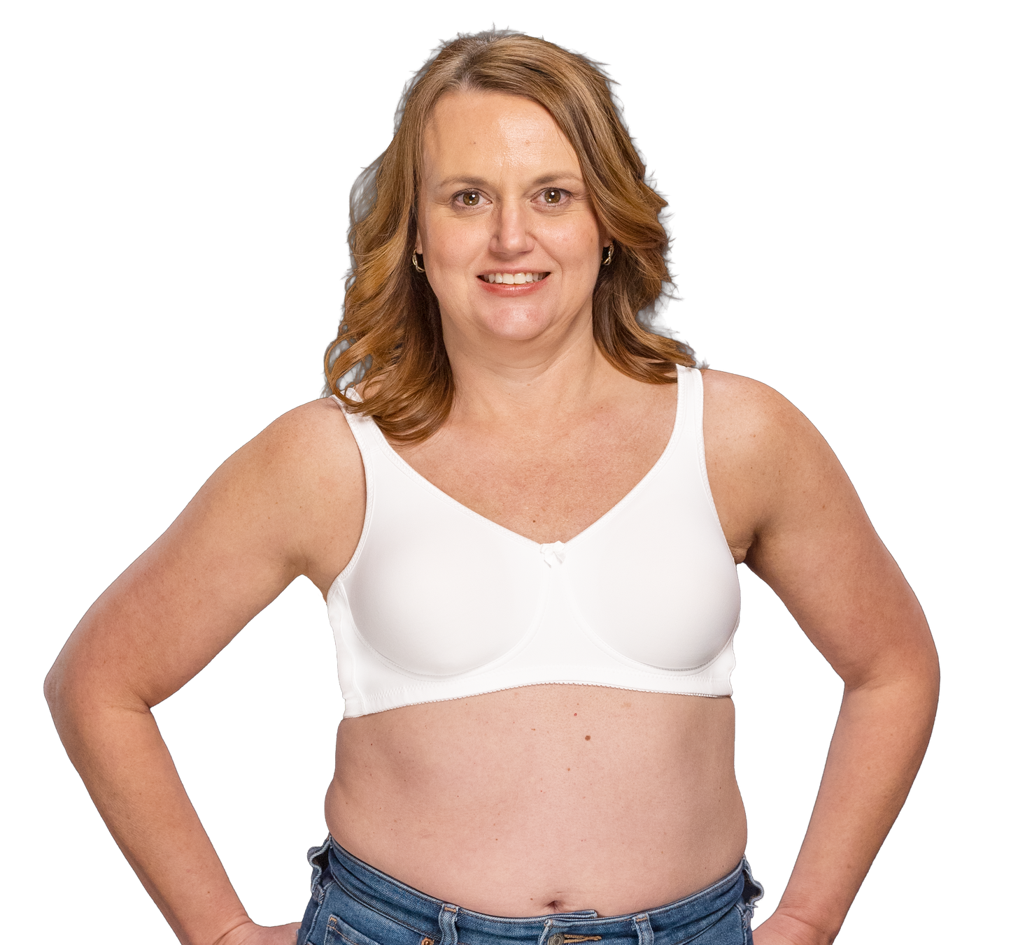 Trulife 4040 Harper Seamless Bra - White