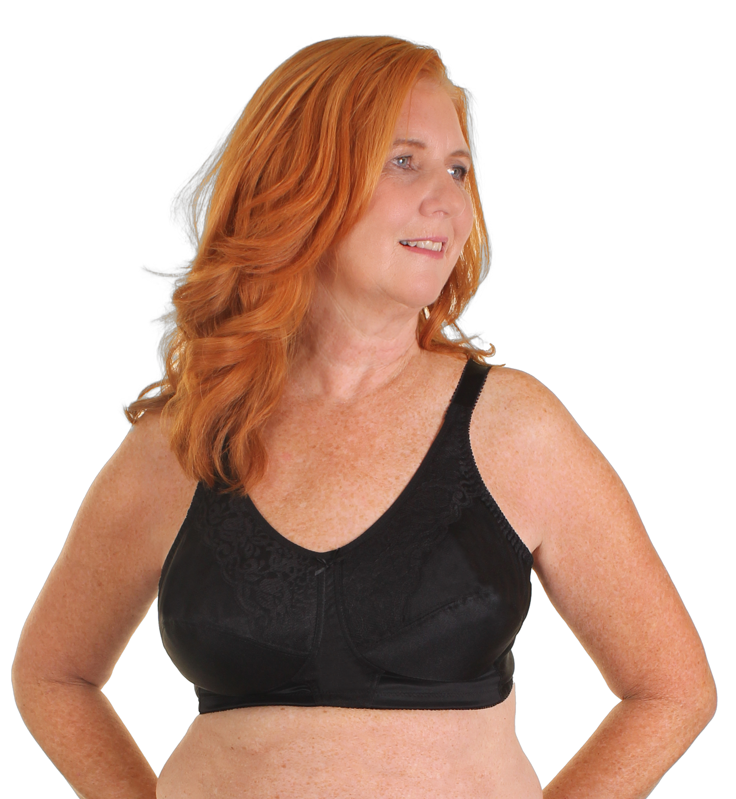 Trulife 190 Irene Soft Cup Bra - Black