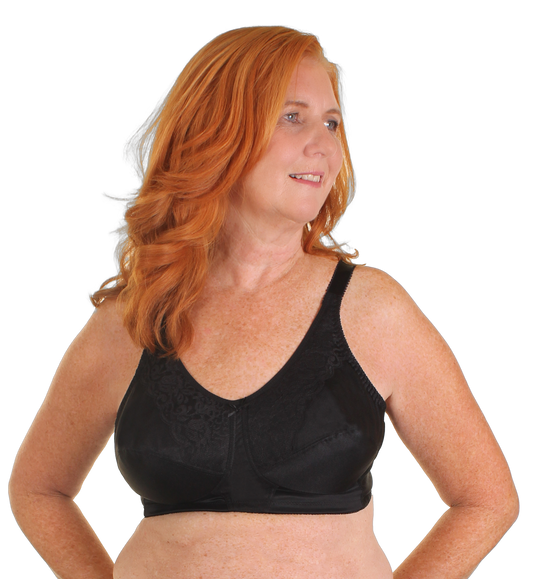 Trulife 190 Irene Soft Cup Bra - Black