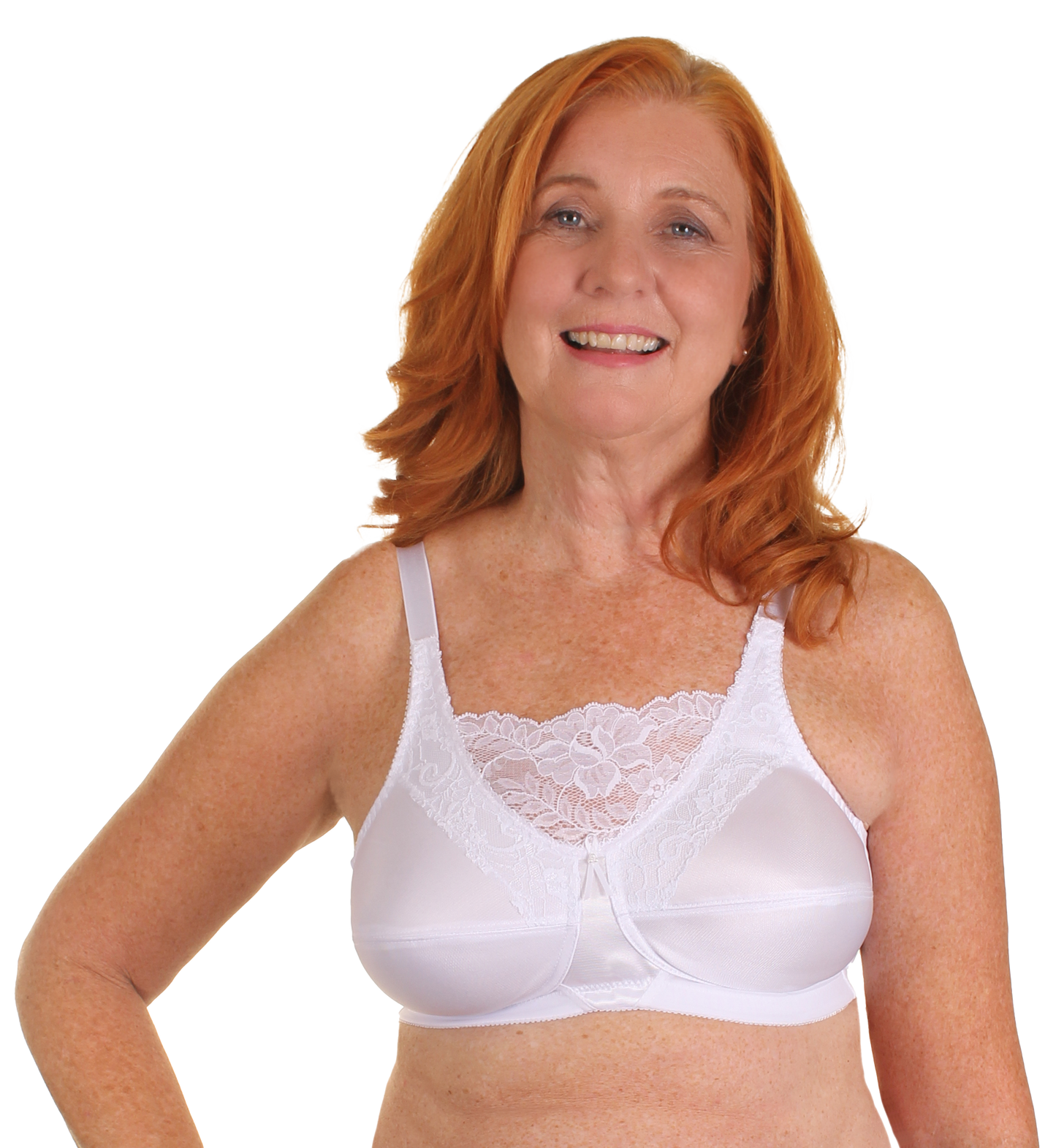 Trulife 4019 Jessica Seamless Bra - White