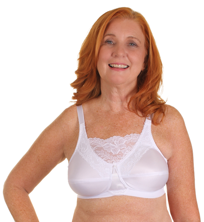 Trulife 4019 Jessica Seamless Bra - White