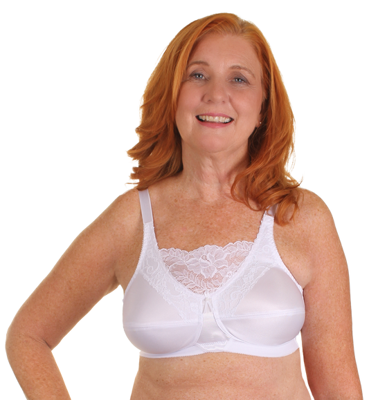Trulife 4019 Jessica Seamless Bra - White