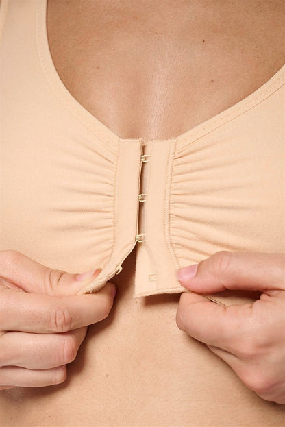 Fleur Wire-Free Front-Closure Bra
