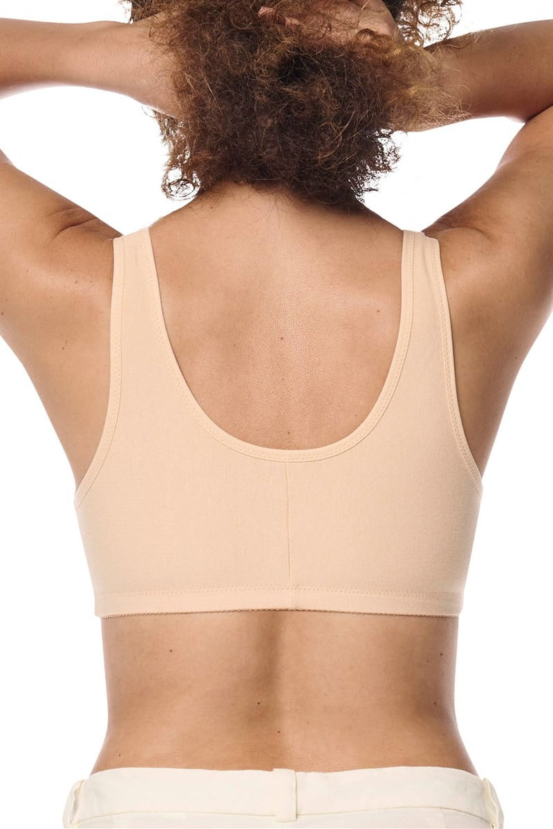Frances Wire-Free Front-Closure Bra