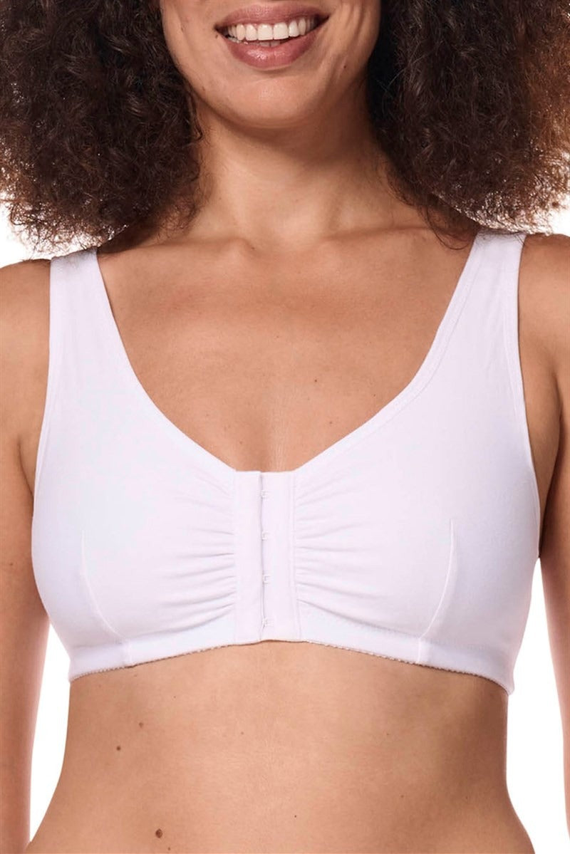 Frances Wire-Free Front-Closure Bra