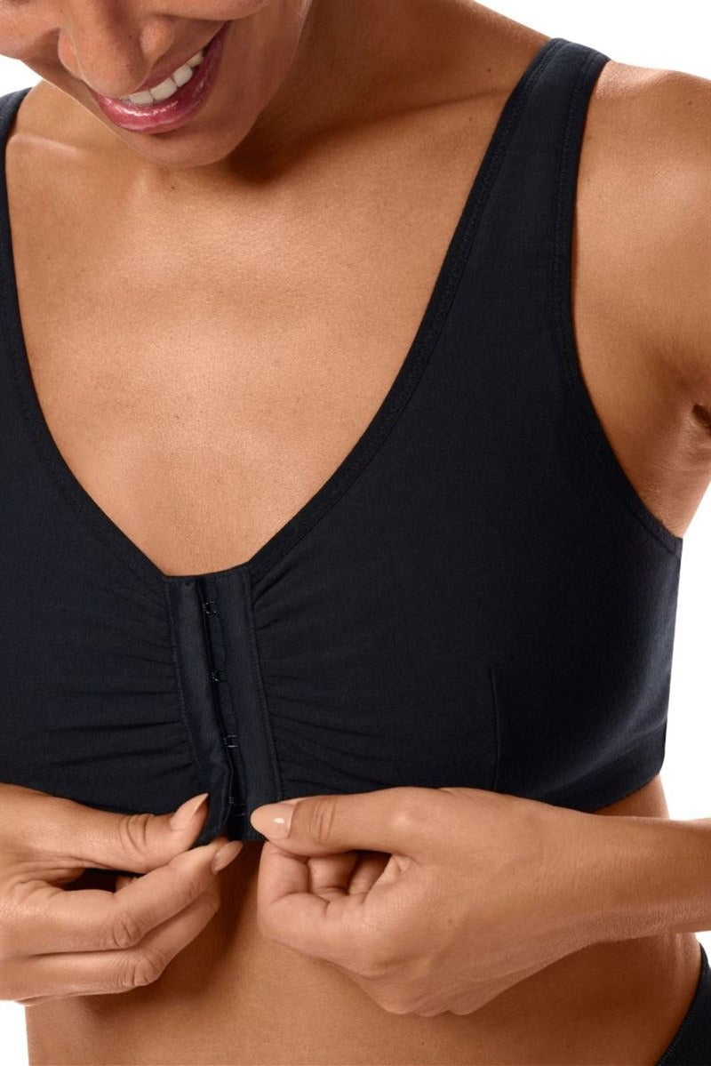 Fleur Wire-Free Front-Closure Bra