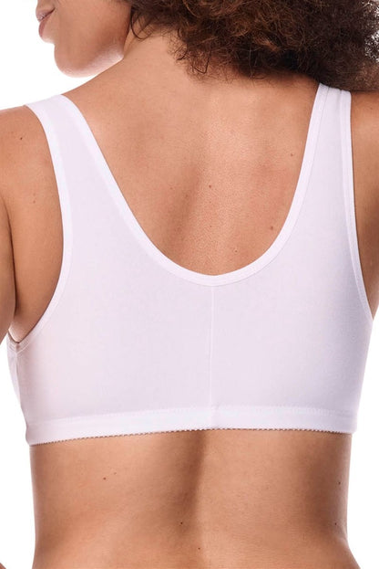 Frances Wire-Free Front-Closure Bra