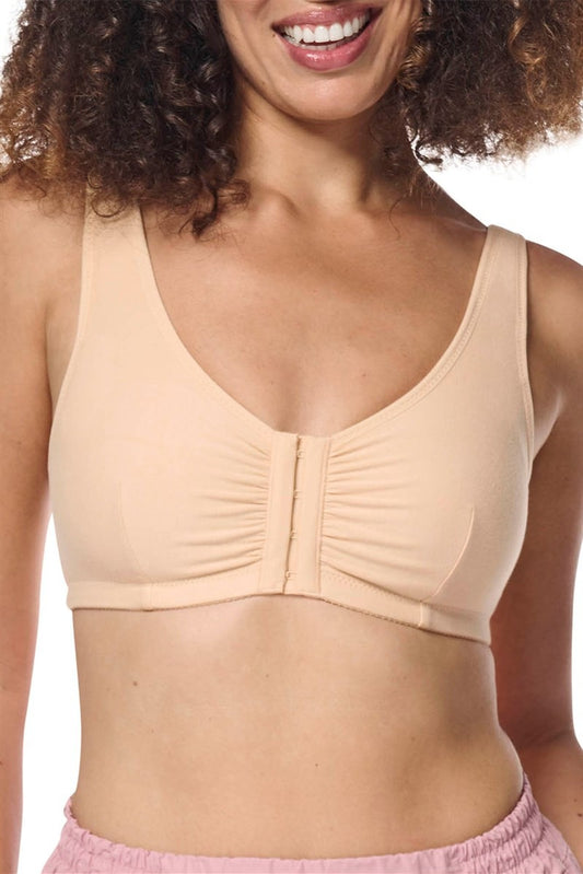 Fleur Wire-Free Front-Closure Bra