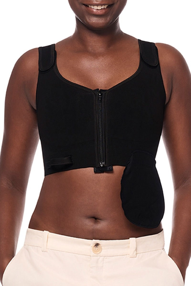 Patty Post-Surgical Wire-Free Front Closure Bra