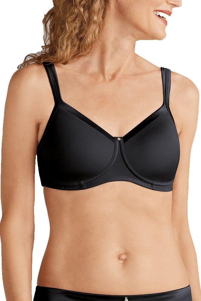 Lara Satin Padded Wire-Free Bra