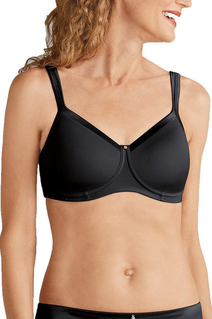 Lara Satin Padded Wire-Free Bra